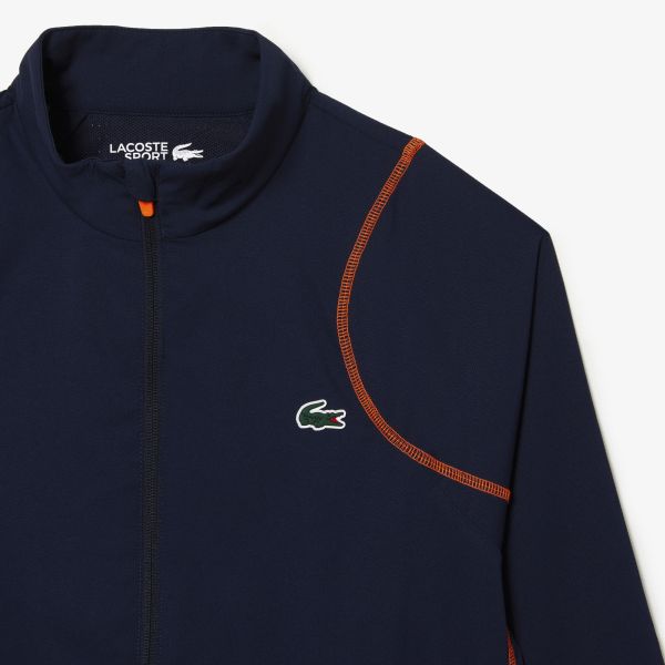 Lacoste Trainingspak Navy/Oranje