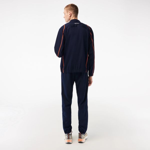 Lacoste Trainingspak Navy/Oranje