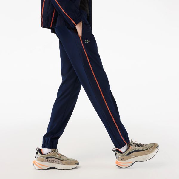 Lacoste Trainingspak Navy/Oranje