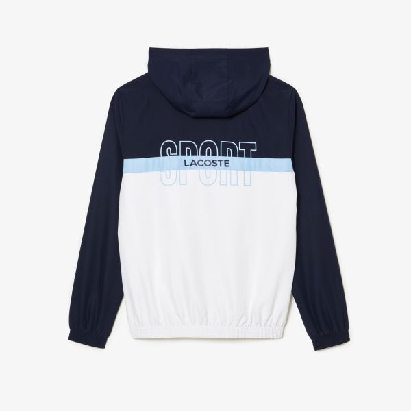 Lacoste Trainingspak Navy/Wit