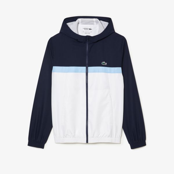 Lacoste Trainingspak Navy/Wit