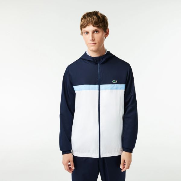 Lacoste Trainingspak Navy/Wit