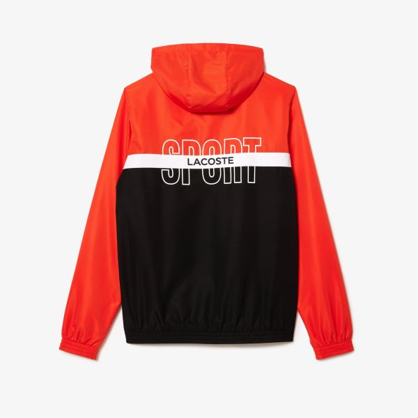 Lacoste Trainingspak Oranje/Zwart