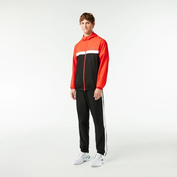 Lacoste Trainingspak Oranje/Zwart