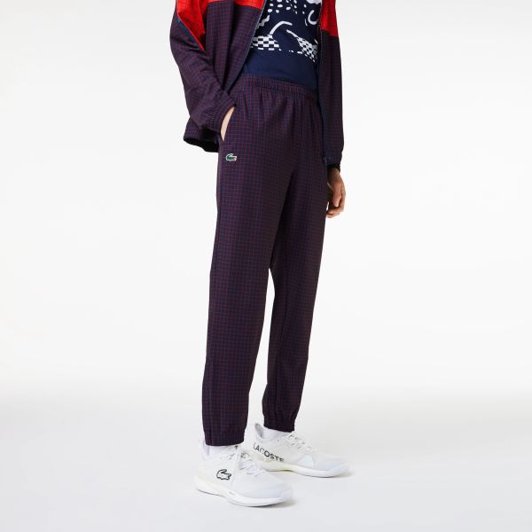 Lacoste Trainingspak Rood/Navy