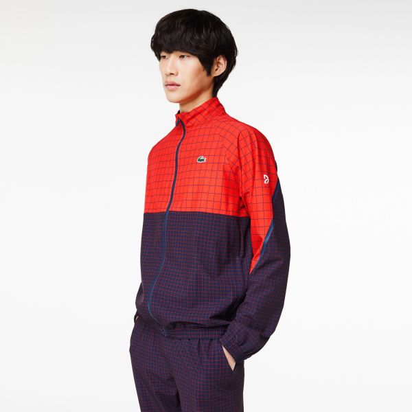 Lacoste Trainingspak Rood/Navy
