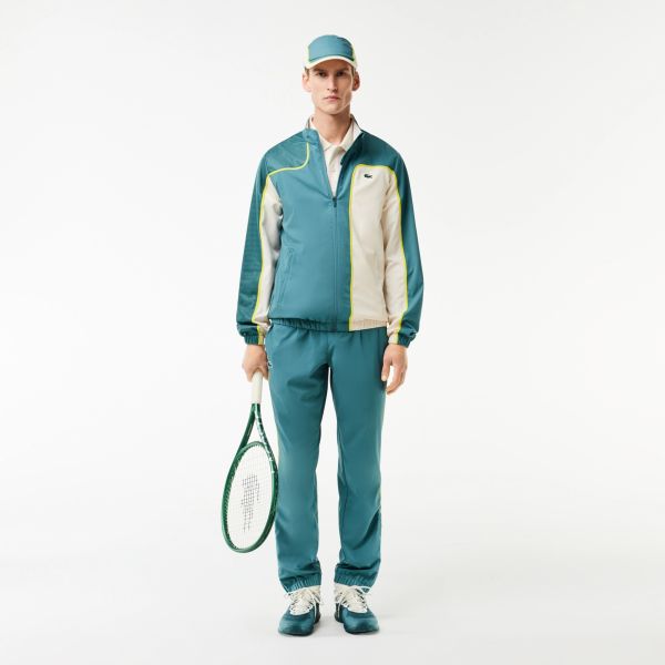 Lacoste Trainingspak Turquoise/Off White