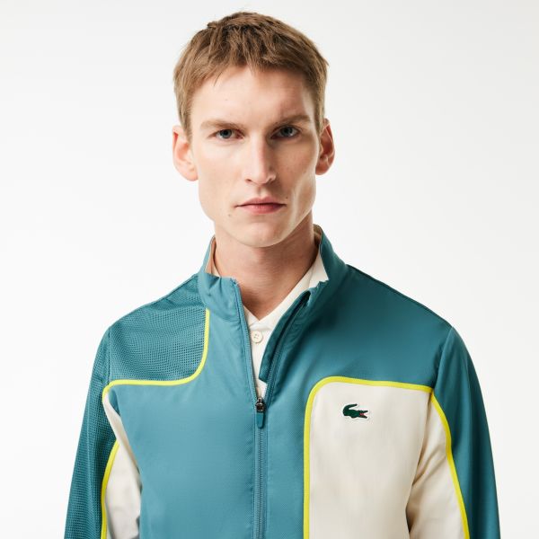 Lacoste Trainingspak Turquoise/Off White