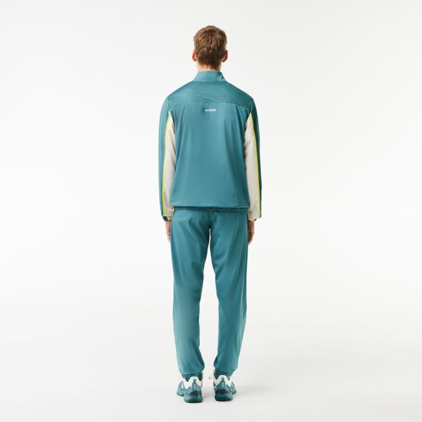 Lacoste Trainingspak Turquoise/Off White