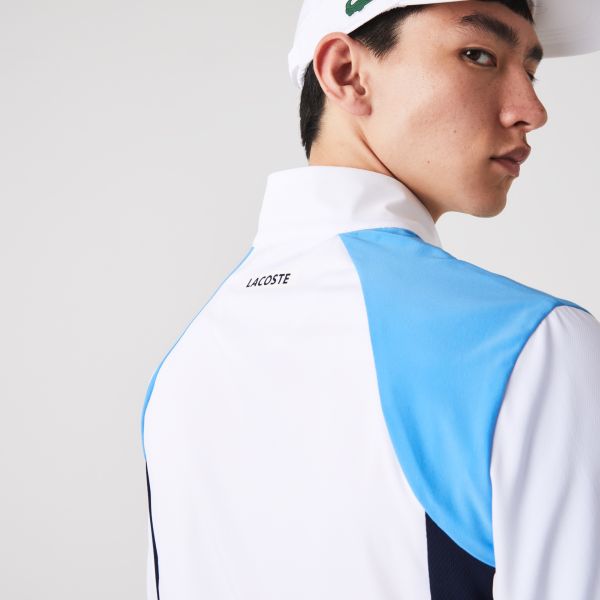 Lacoste Trainingspak Wit/Navy