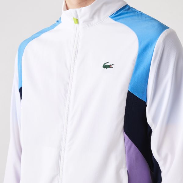 Lacoste Trainingspak Wit/Navy