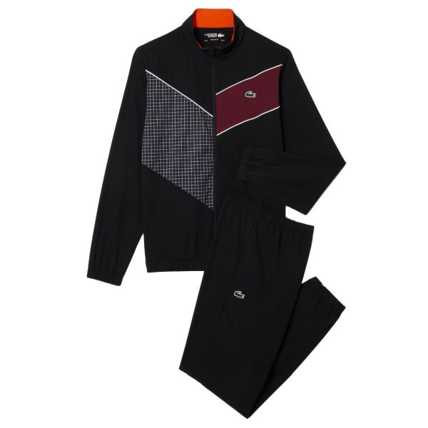 Lacoste Trainingspak Zwart