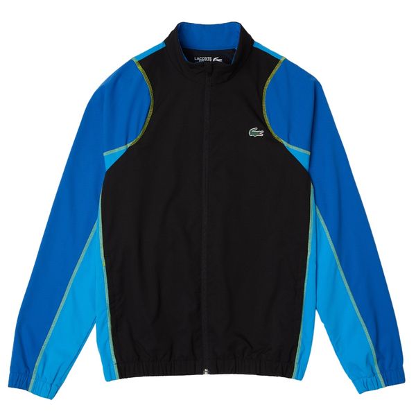 lacoste trainingspak zwart blauw