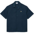 Lacoste Waffle Knit Overhemd Navy