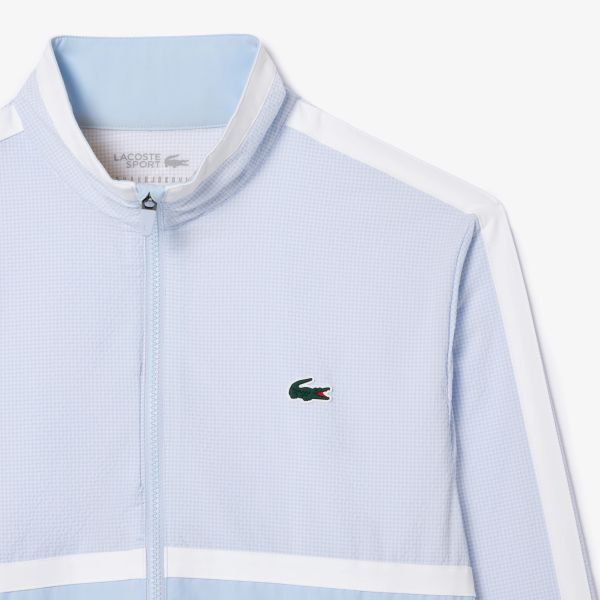 Lacoste X Novak Djokovic Trainingspak Licht Blauw