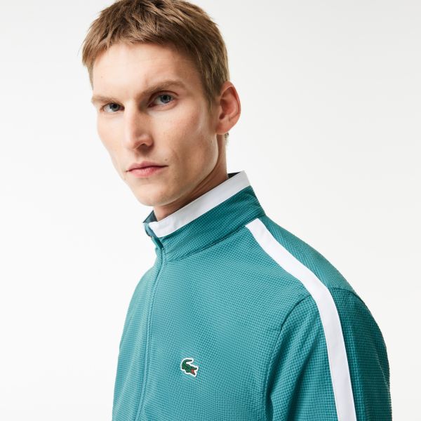 Lacoste X Novak Djokovic Trainingspak Turquoise