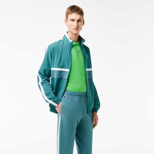 Lacoste X Novak Djokovic Trainingspak Turquoise