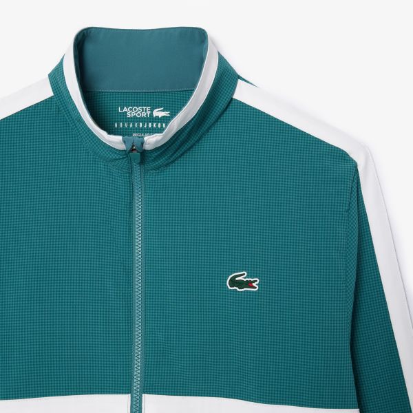 Lacoste X Novak Djokovic Trainingspak Turquoise