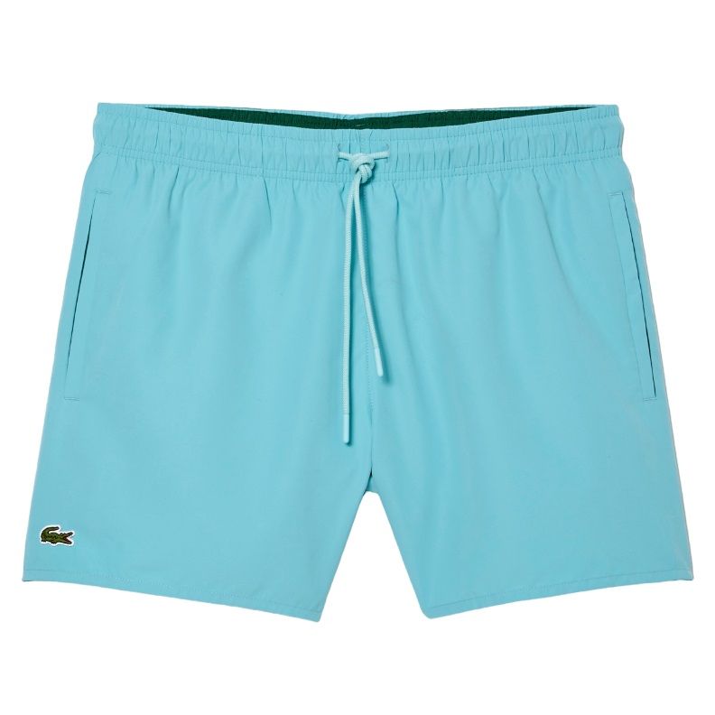 lacoste zwembroek turqoise