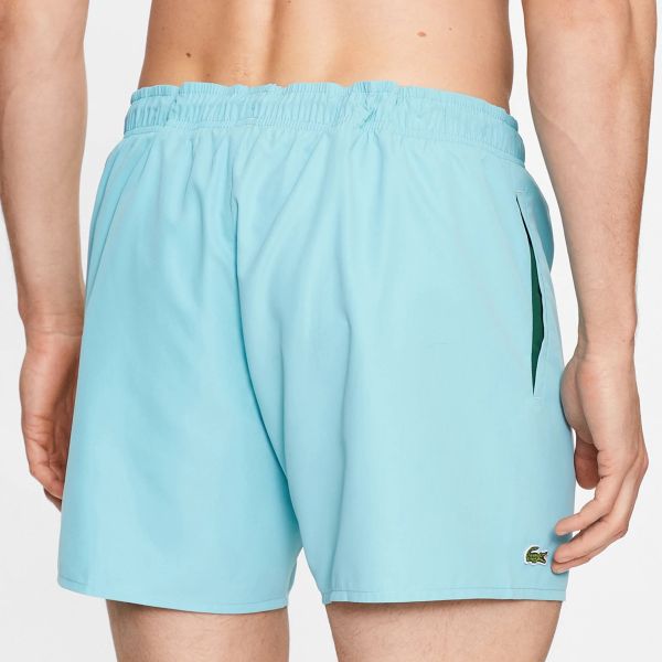 Lacoste Zwembroek Turquoise