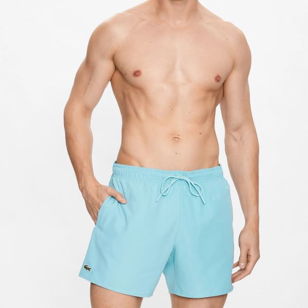Lacoste Zwembroek Turquoise