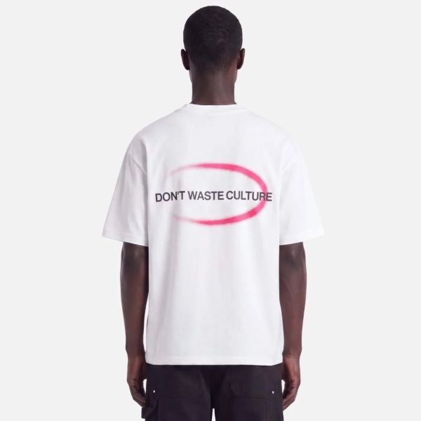Don’t Waste Culture Lira T-shirt Off White