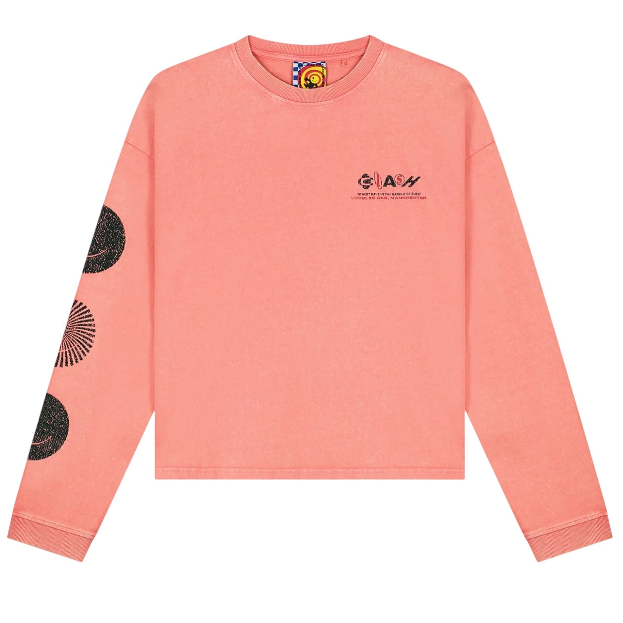 Lovelee Dae Frankie Clash Longsleeve T-shirt Coral