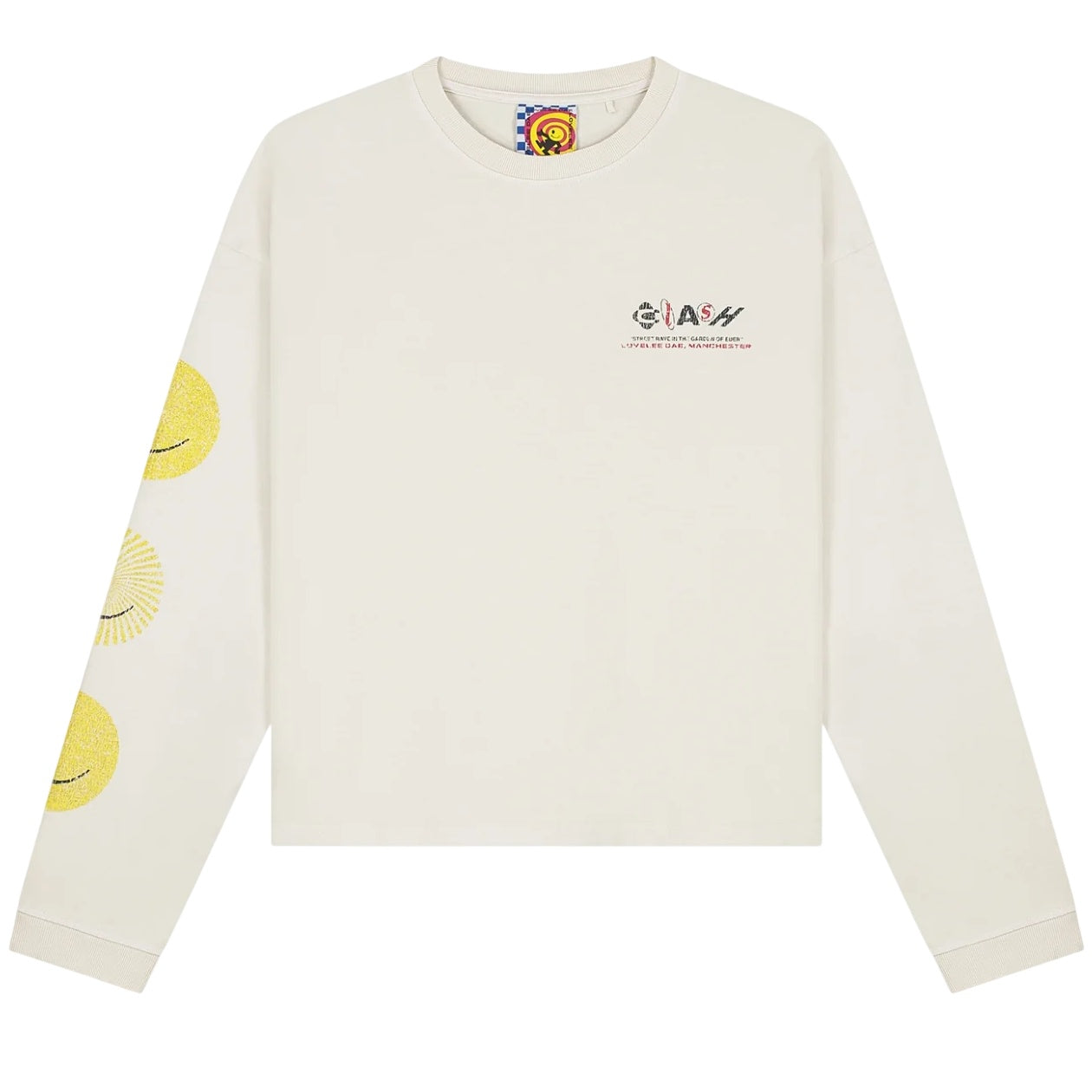 Lovelee Dae Frankie Clash Longsleeve T-shirt Off White