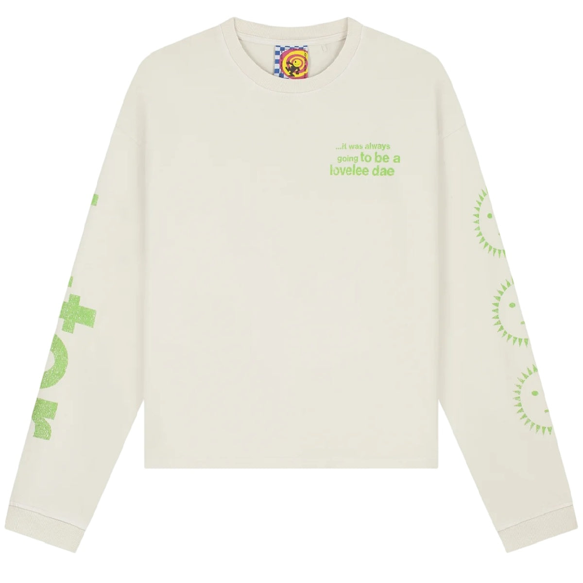 Lovelee Dae Frankie Hotter Longsleeve T-shirt Off White