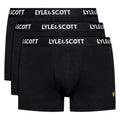 lyle scott 3-pack boxer 3zwart