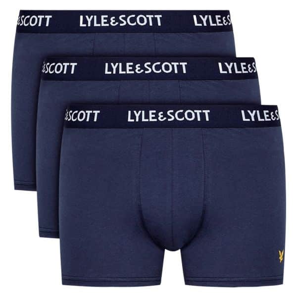 Lyle &amp; Scott 3-Pack Boxer Navy