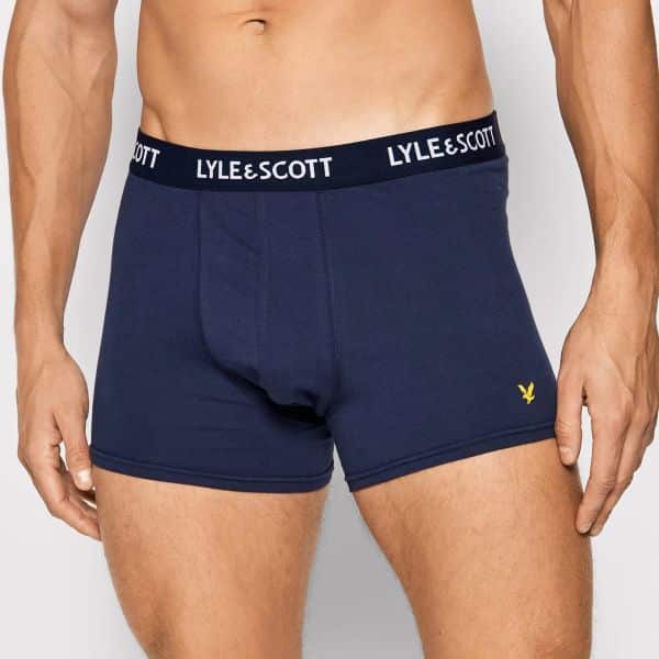 lyle scott 3-pack boxer navy