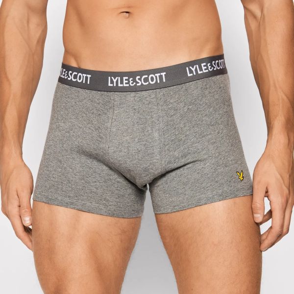 lyle scott 3-pack boxer GRIJS