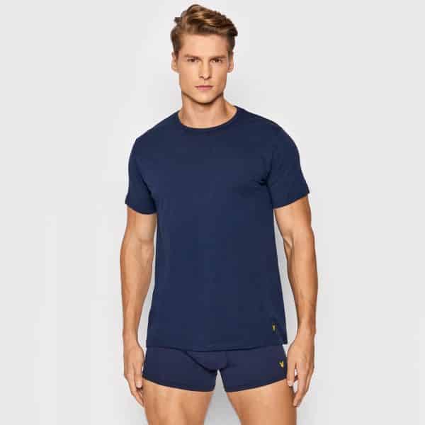 lyle scott 3-pack t-shirt navy