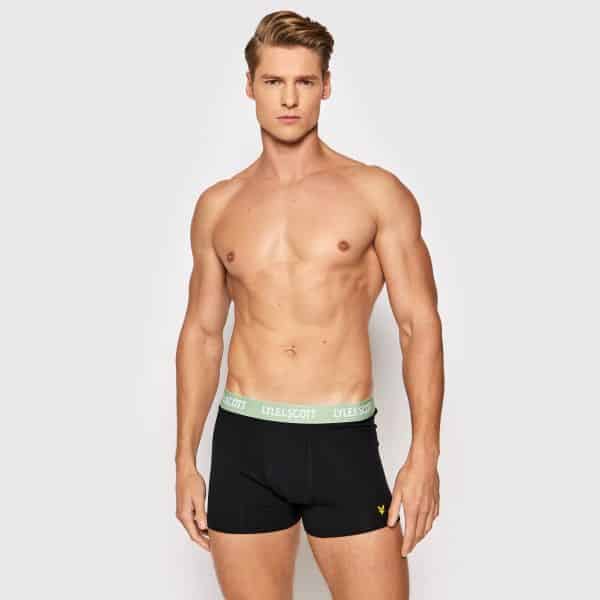 lyle scott barclay 3-pack zwart mulit band