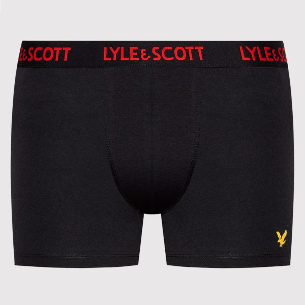 lyle scott 3pack boxer zwart
