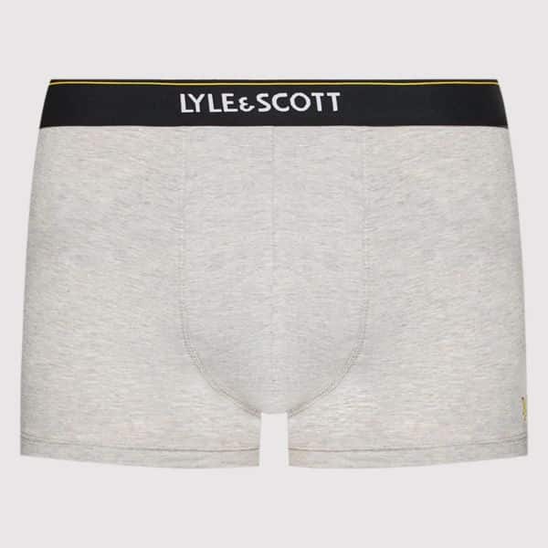 lyle scott 5-pack boxer grijs multi