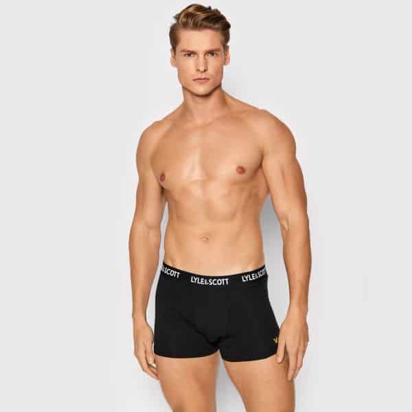 Lyle &amp; Scott 3-Pack Boxer Zwart