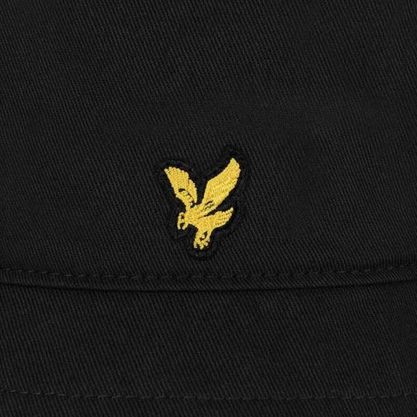 Lyle & Scott Bucket Hat Zwart