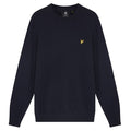 Lyle & Scott Cotton Crewneck Sweater Navy