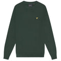 Lyle & Scott Cotton Merino Sweater Donker Groen