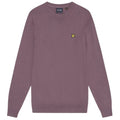 Lyle & Scott Cotton Merino Sweater Lila