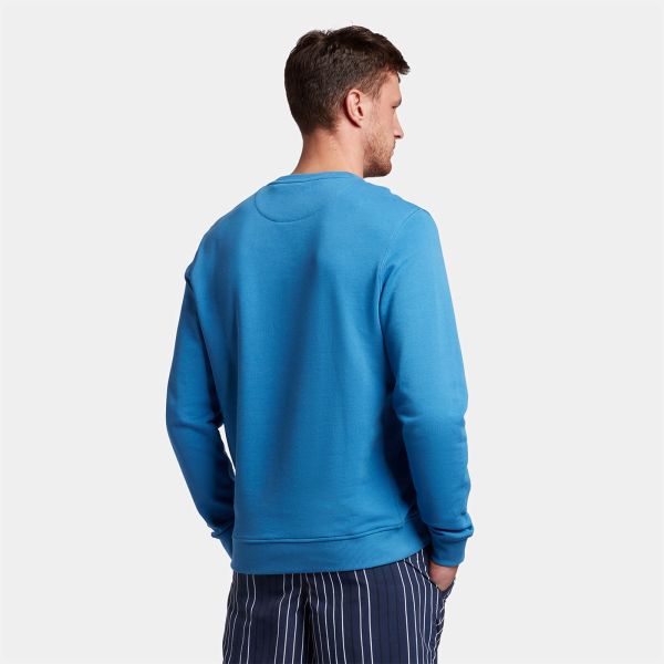 Lyle & Scott Crew Neck Sweater Blauw