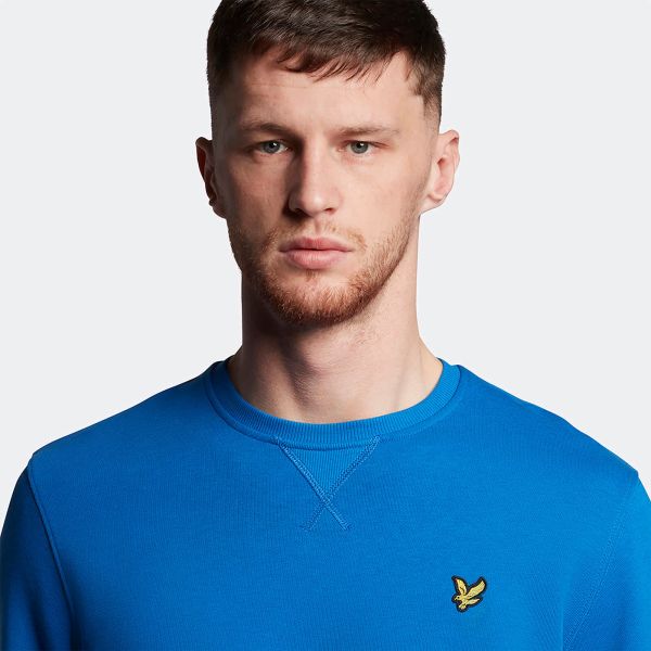 Lyle & Scott Crew Neck Sweater Blauw