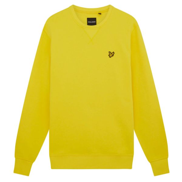 Lyle & Scott Crew Neck Sweater Geel