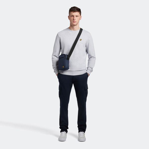 Lyle & Scott Crewneck Sweater Licht Grijs
