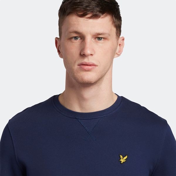 Lyle & Scott Crew Neck Sweater Navy