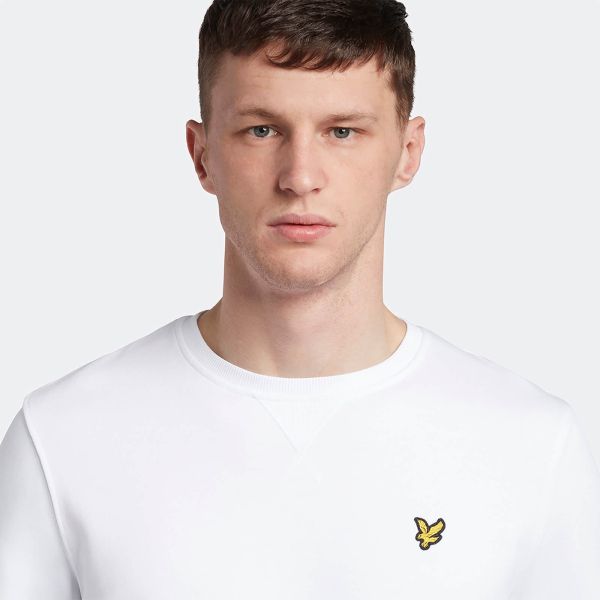 Lyle & Scott Crew Neck Sweater Wit