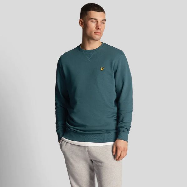 Lyle & Scott Crewneck Sweater Groen