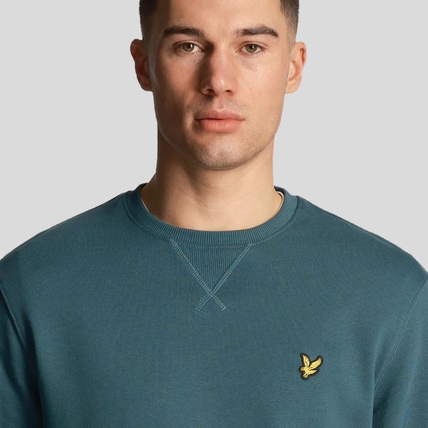 Lyle & Scott Crewneck Sweater Groen